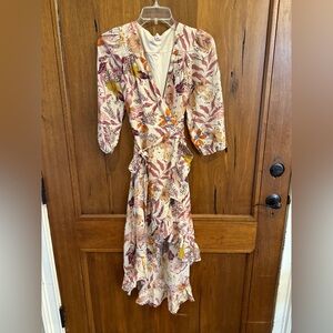 Miami Floral Long Sleeve Dress